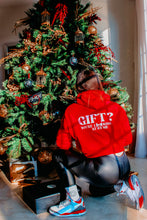 Load image into Gallery viewer, GIFT? You're looking at me - Christmas Hoodie