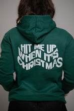Load image into Gallery viewer, Hit me up when it&#39;s Christmas - Khaki Hoodie
