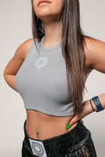 Load image into Gallery viewer, Beverly Tank : Logo Crop Top
